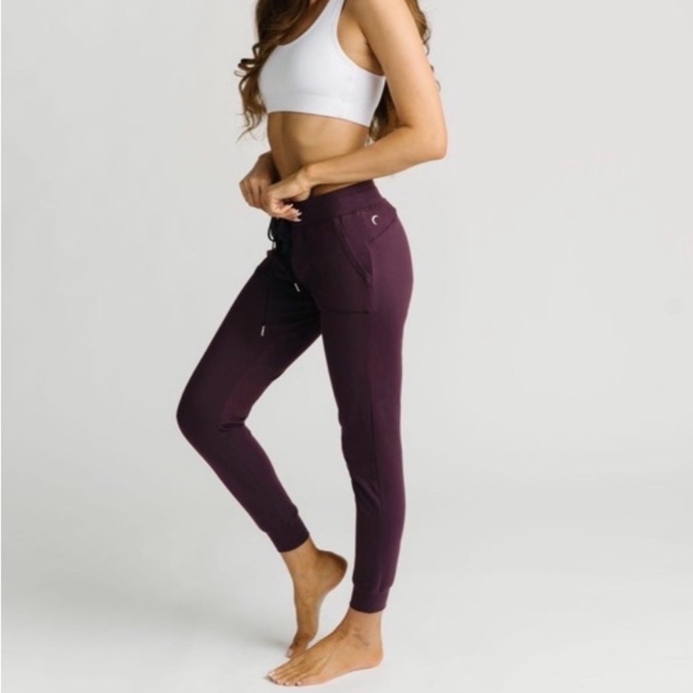 ZYIA Plum Active Unwind Joggers Small